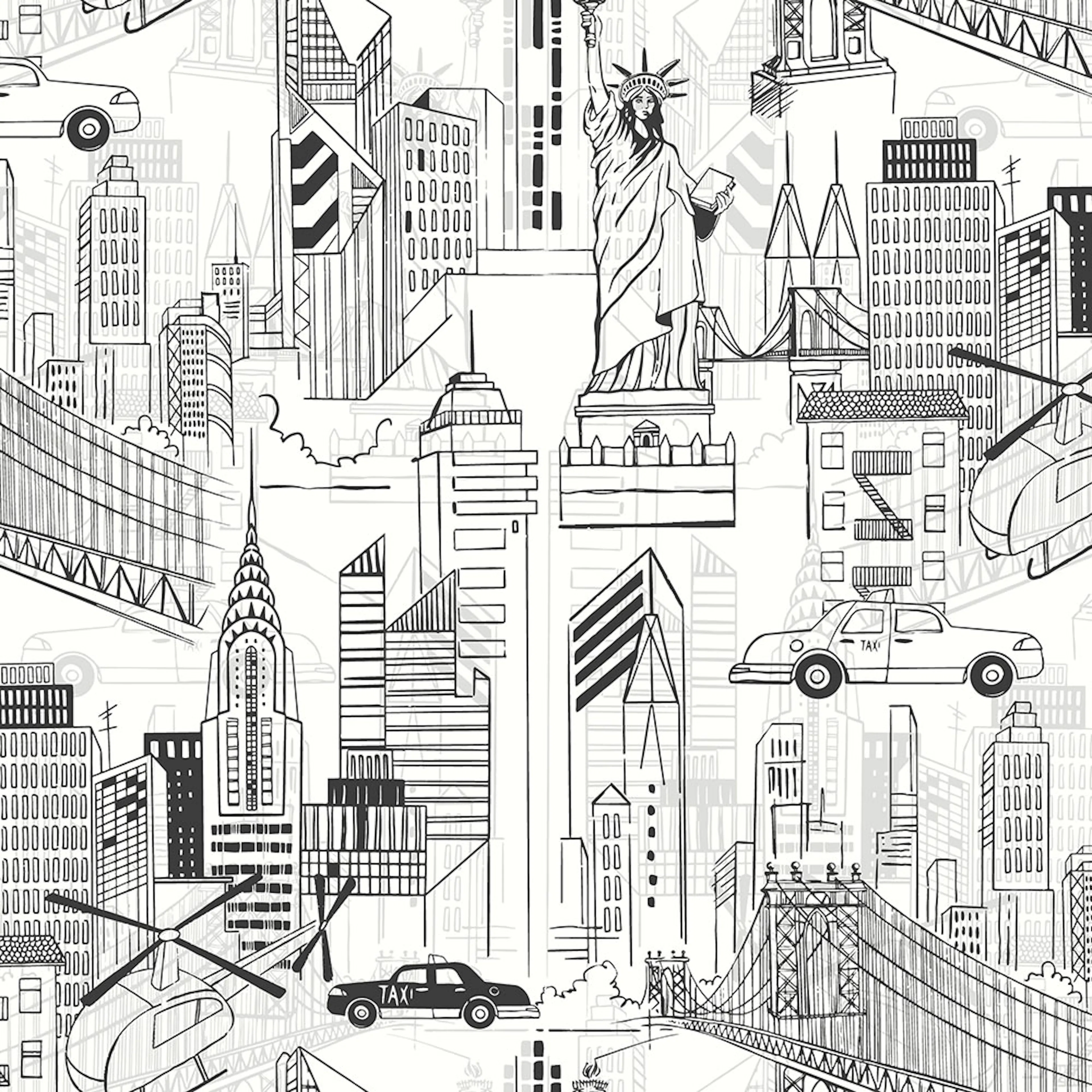 Tapet Fiona Big City 640101