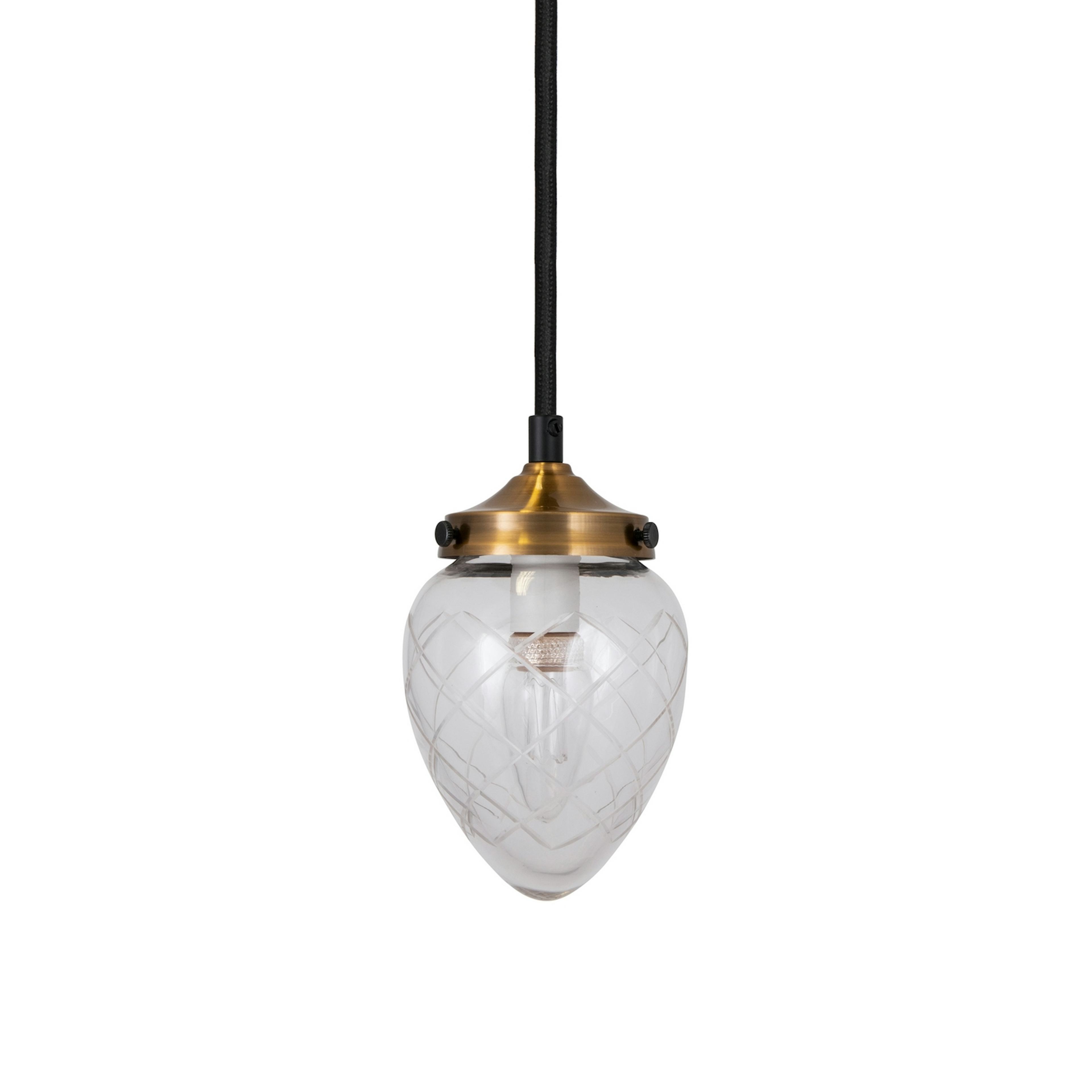 Taklampa Globen Lighting Juni Slipad