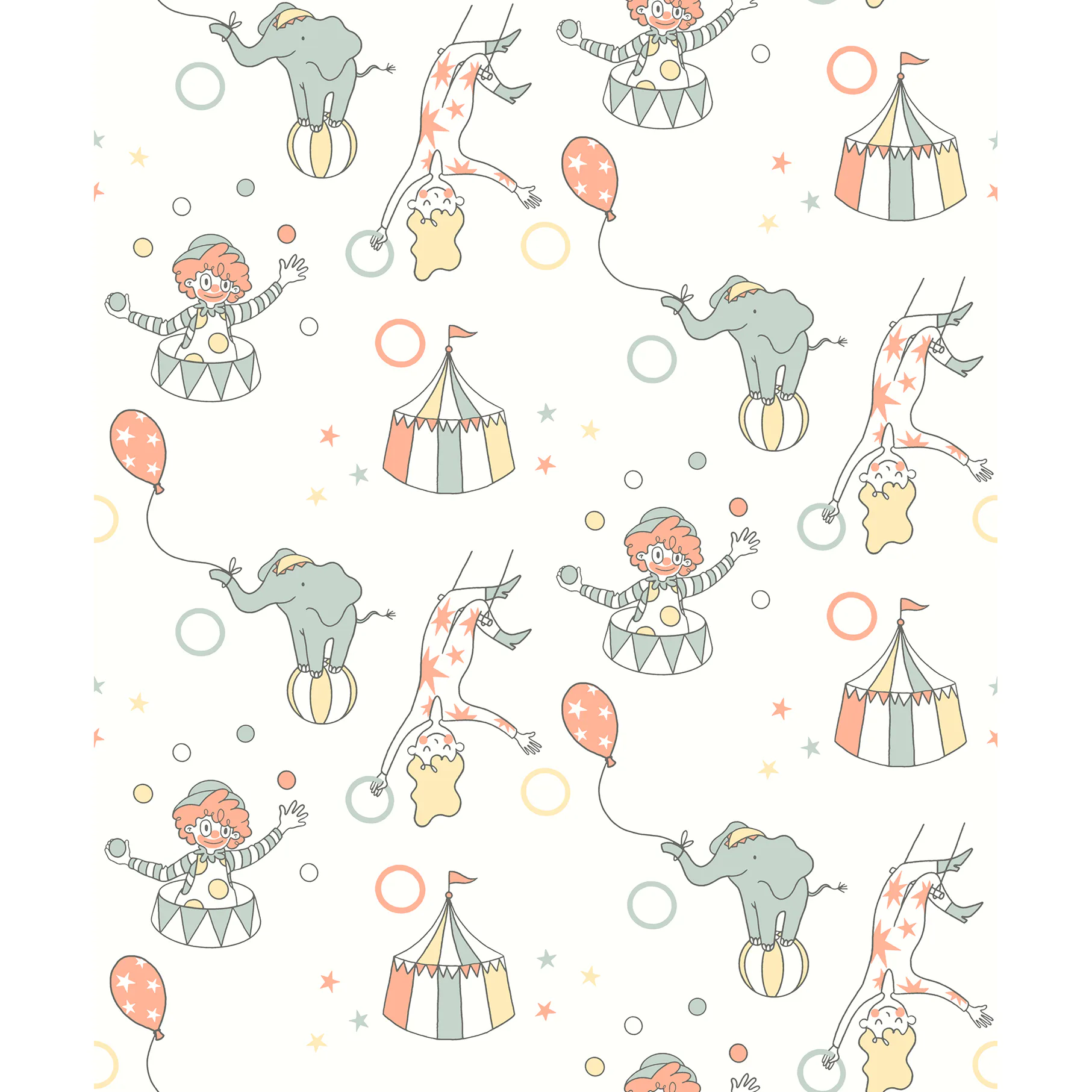 Tapet Fiona Circus 640613