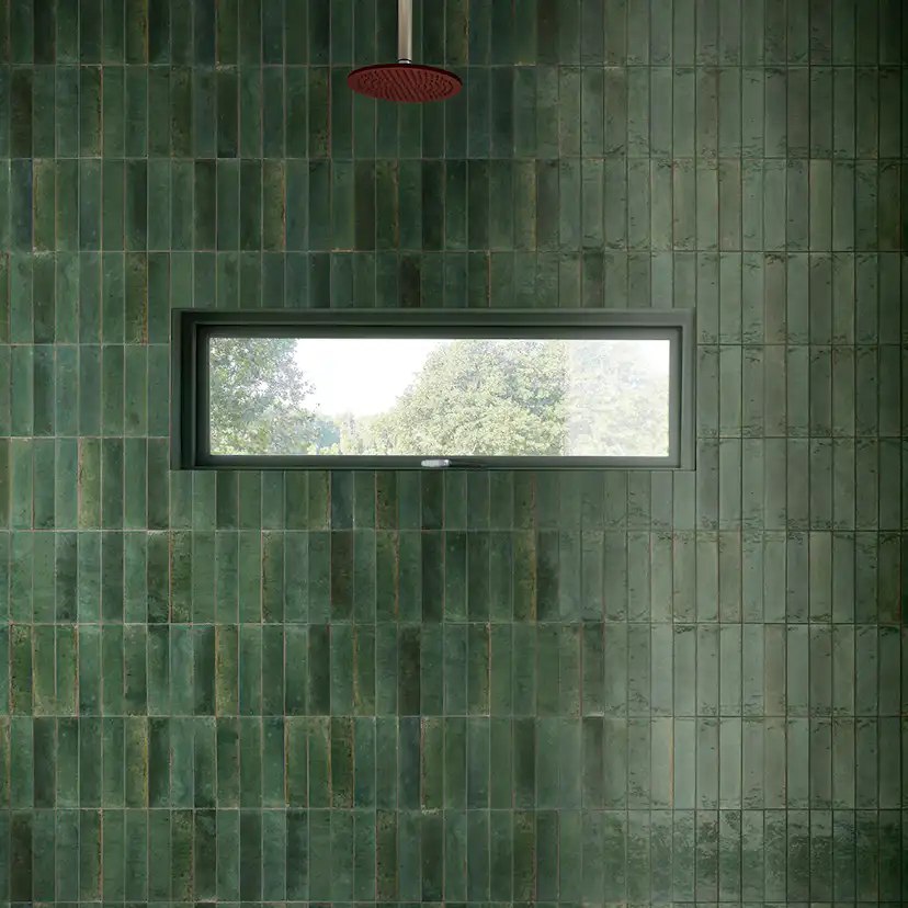 Klinker Lhådös Monza Green 6x24 cm