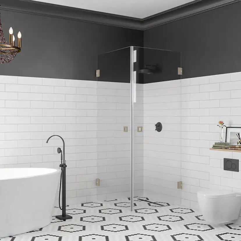 Duschhörn Hietakari Vetro 543 Vändbara Dörrar