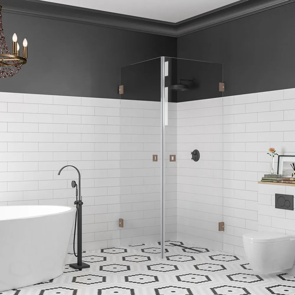 Duschhörn Hietakari Vetro 543 Vändbara Dörrar