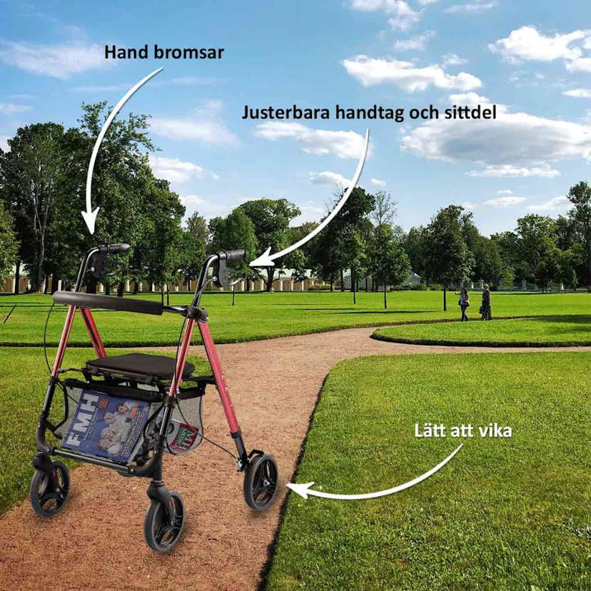 Rullator Arvo Lätt