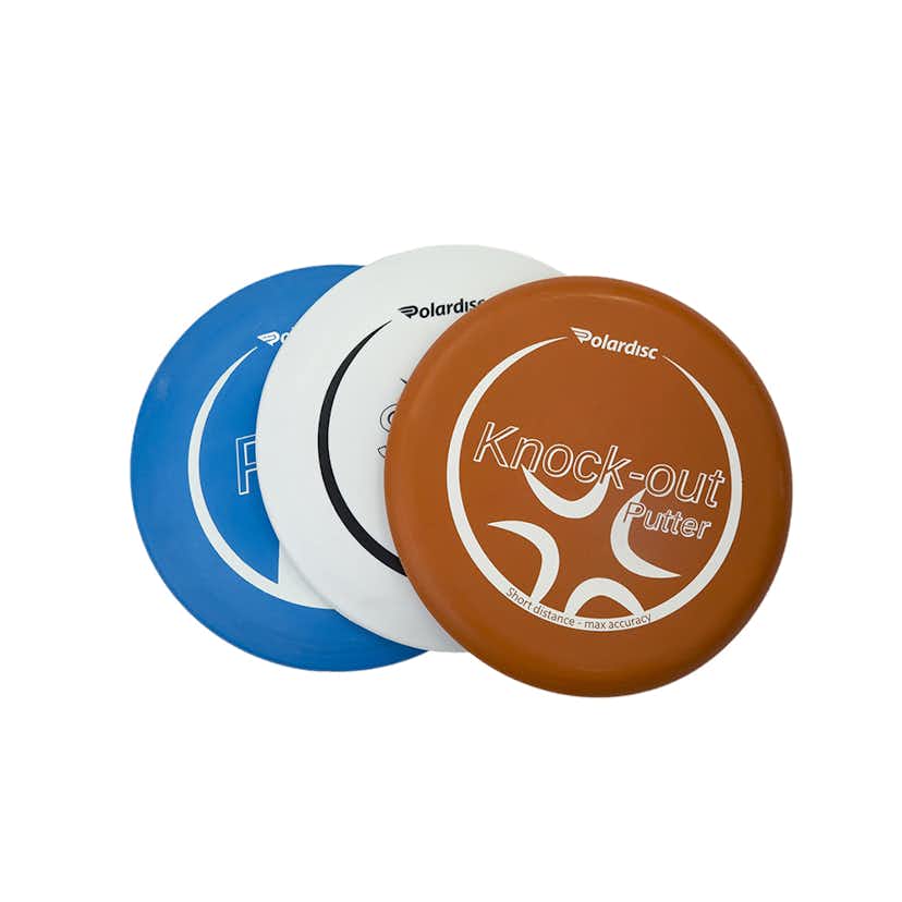 Sportutrustning Polardisc 3-Disc Frisbeegolfset
