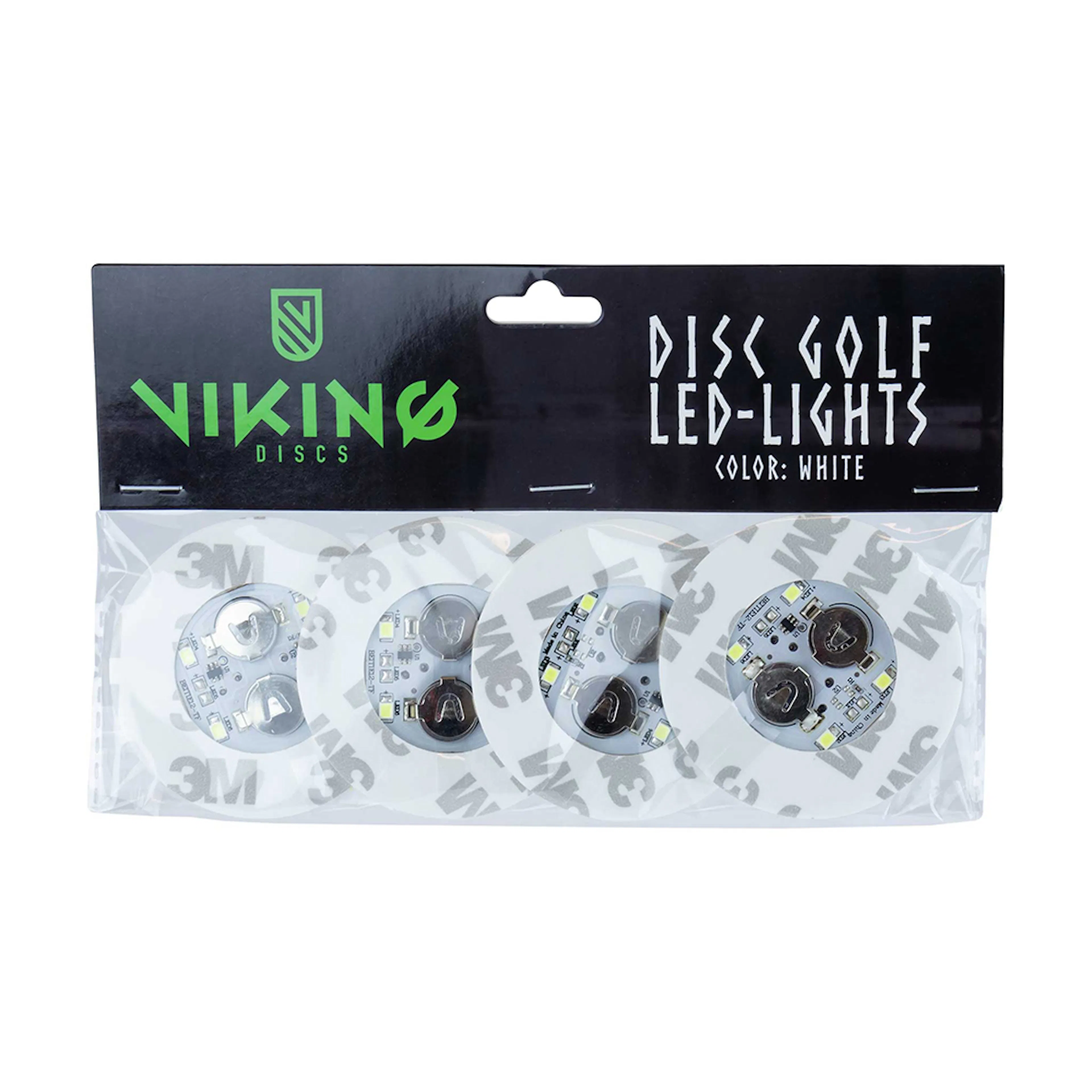 LED-belysning Viking Discs till Frisbeegolf 4 st