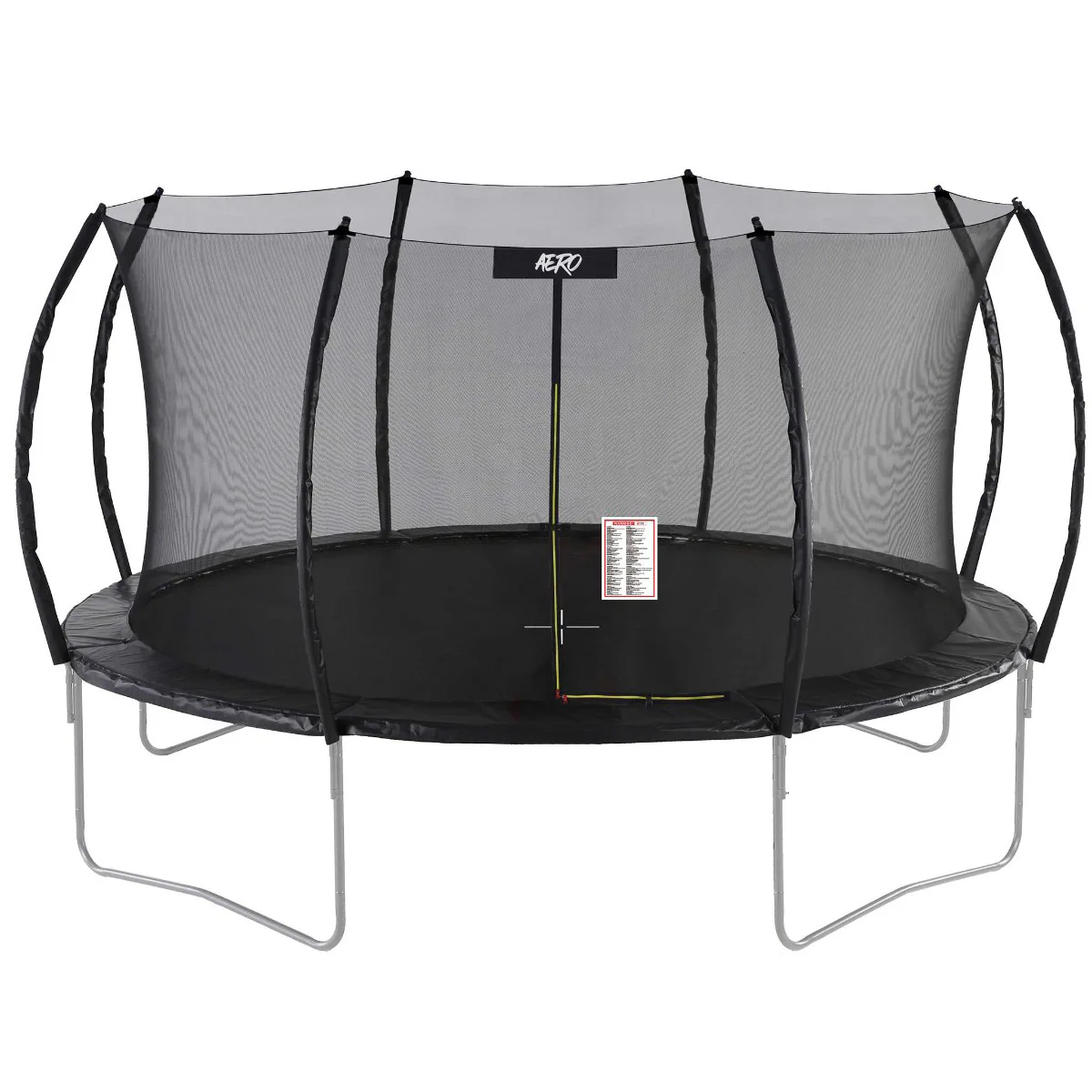 Studsmatta React Aero Trampolin med Skyddsnät Ø4,27m