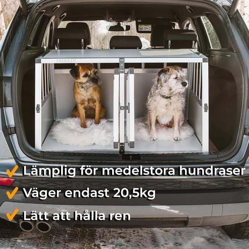 Hundbur Trekker XL 97x90x69,5 cm