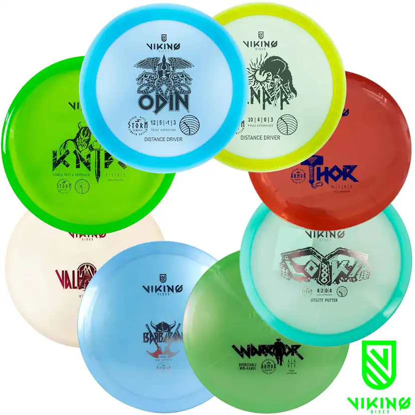 Frisbeegolf Viking Discs VD Tournament 8-Disc Set