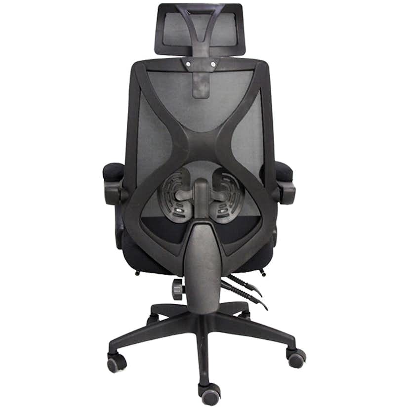 Kontorsstol Lykke Office Pro Stol med Andningsväv & Utdragbart Fotstöd