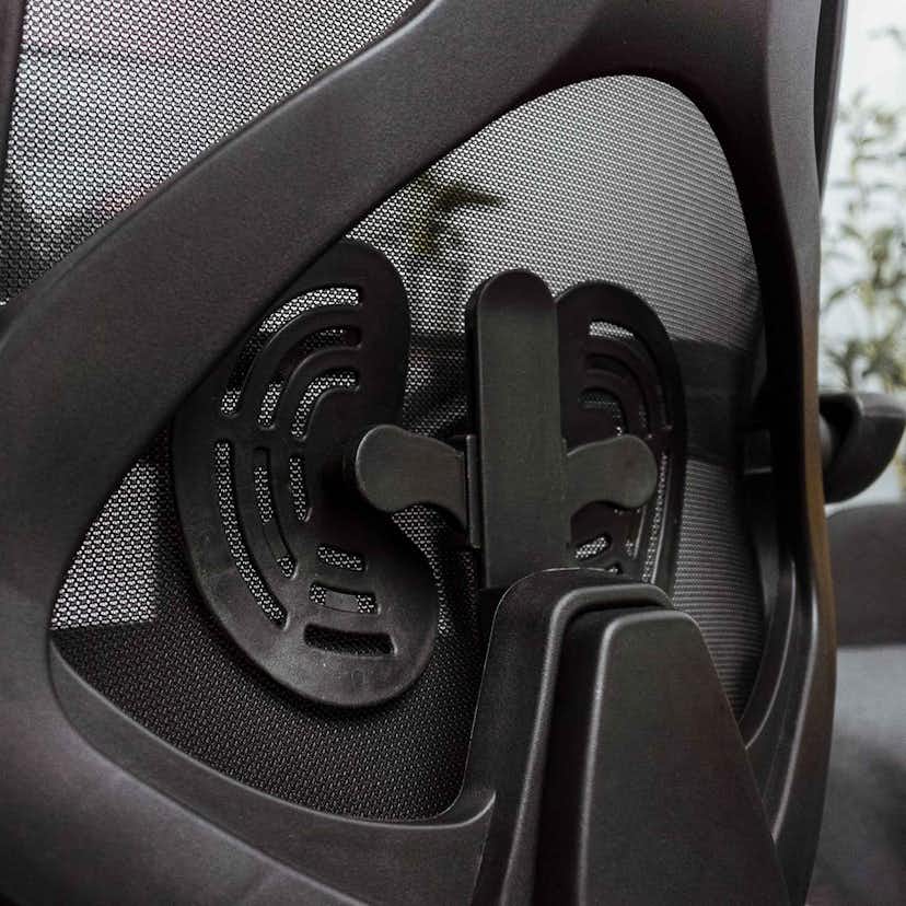 Kontorsstol Lykke Office Pro Stol med Andningsväv & Utdragbart Fotstöd