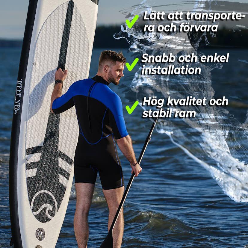 Stand-up Paddleboard Deep Sea SUP-brädset XXL 2-pack