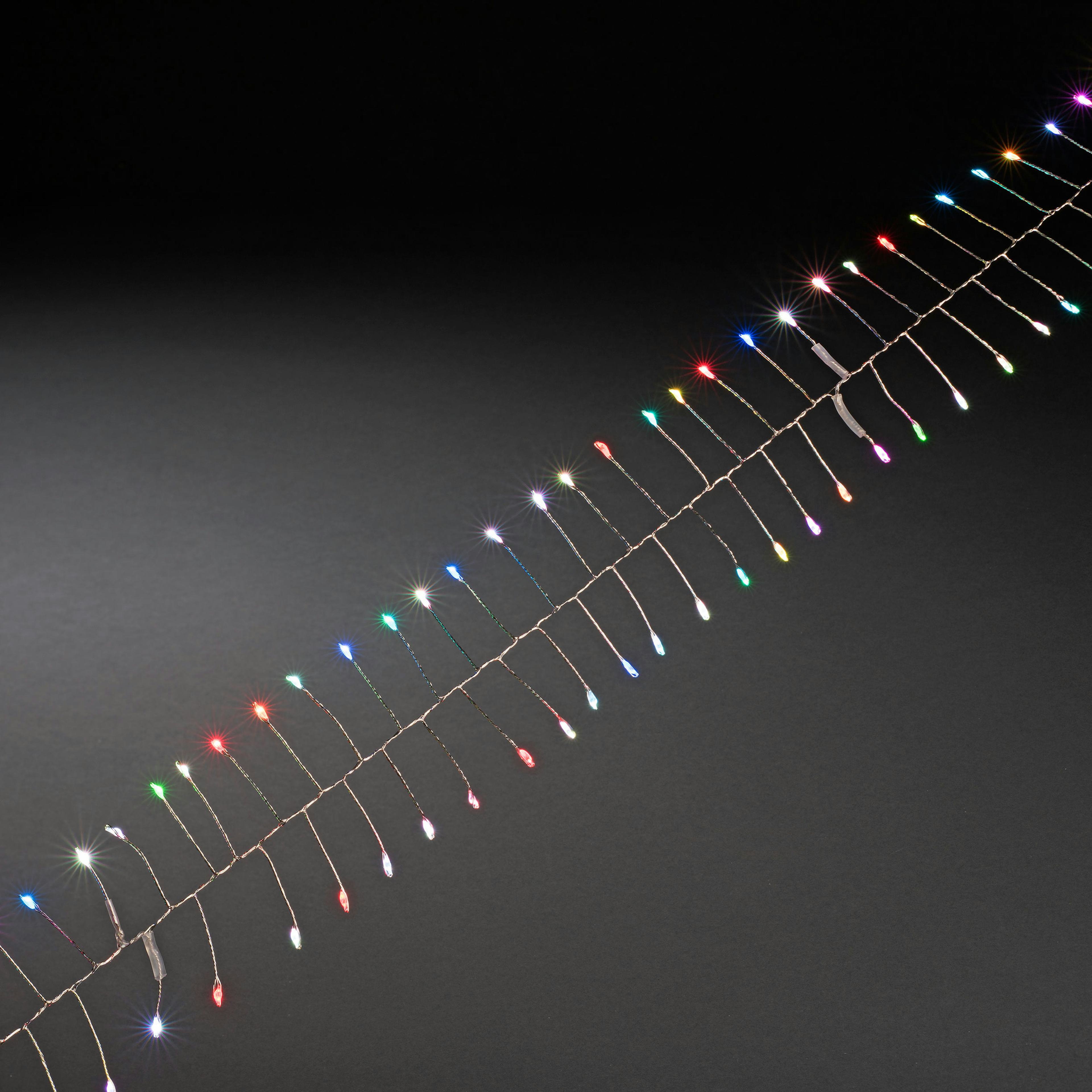 Ljusslinga Gnosjö Konstsmide Cluster RGB 4,3 m