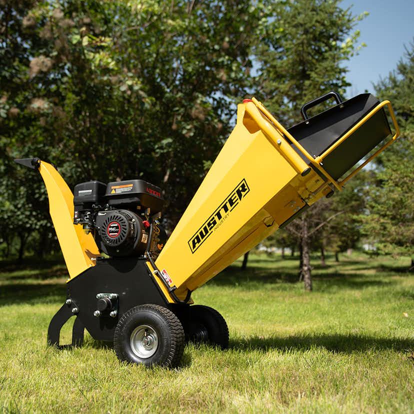 Flismaskin Austter GS650 Grenkvarn För Kvistar upp till 100mm