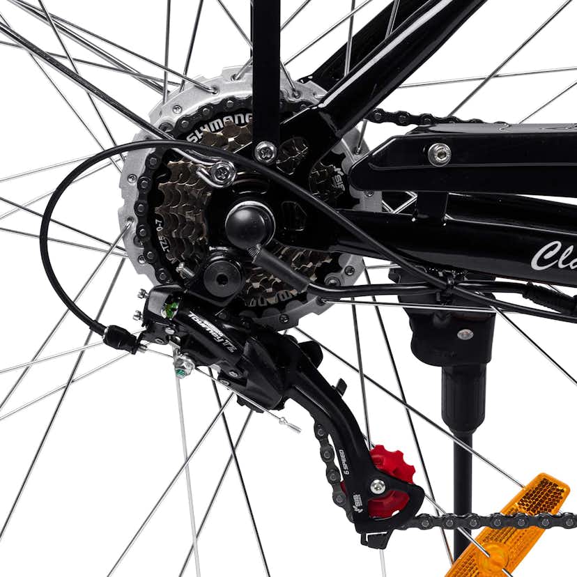 Elcykel Swoop Classic, dam 28" Svart