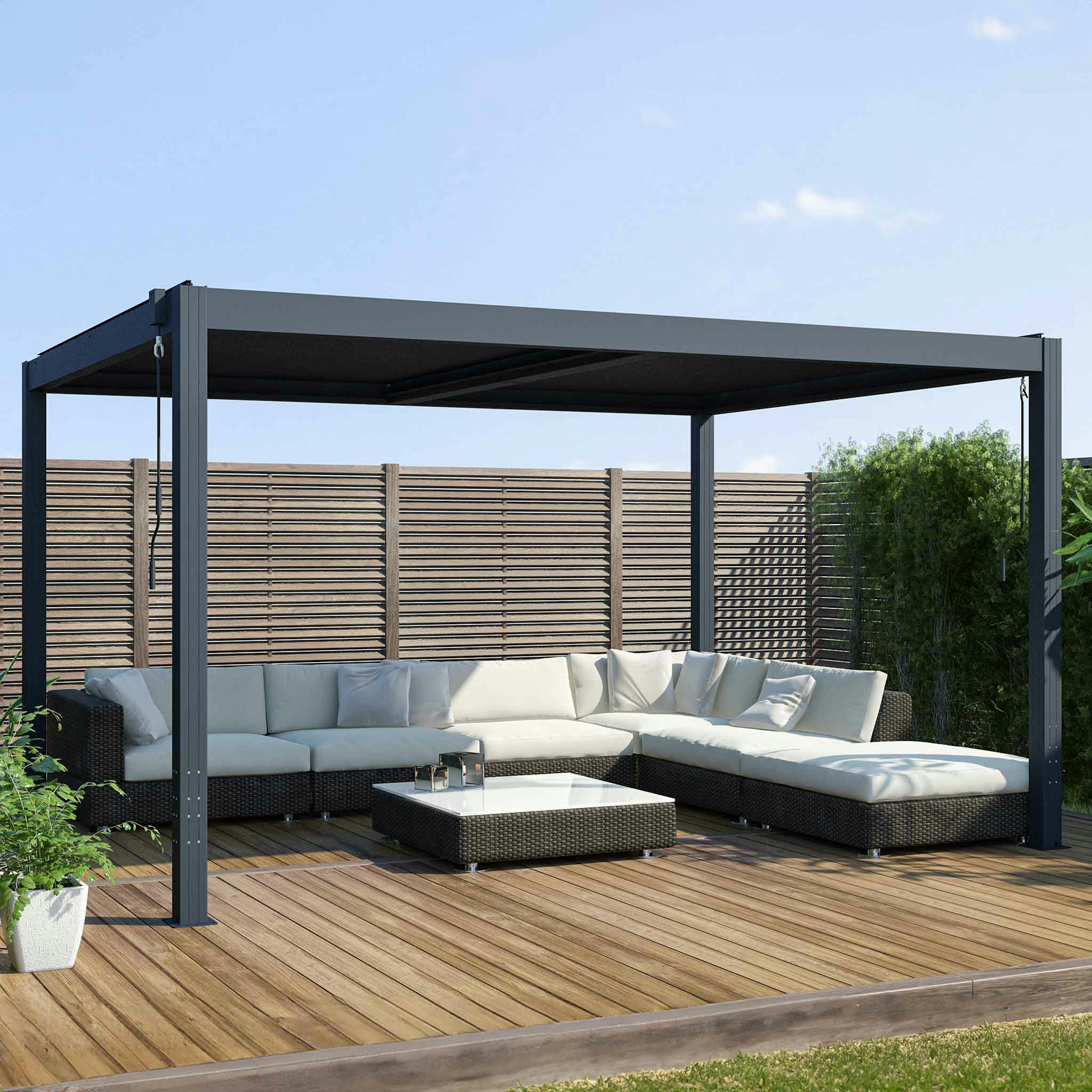 Pergola Fornorth Lounge 4x3m