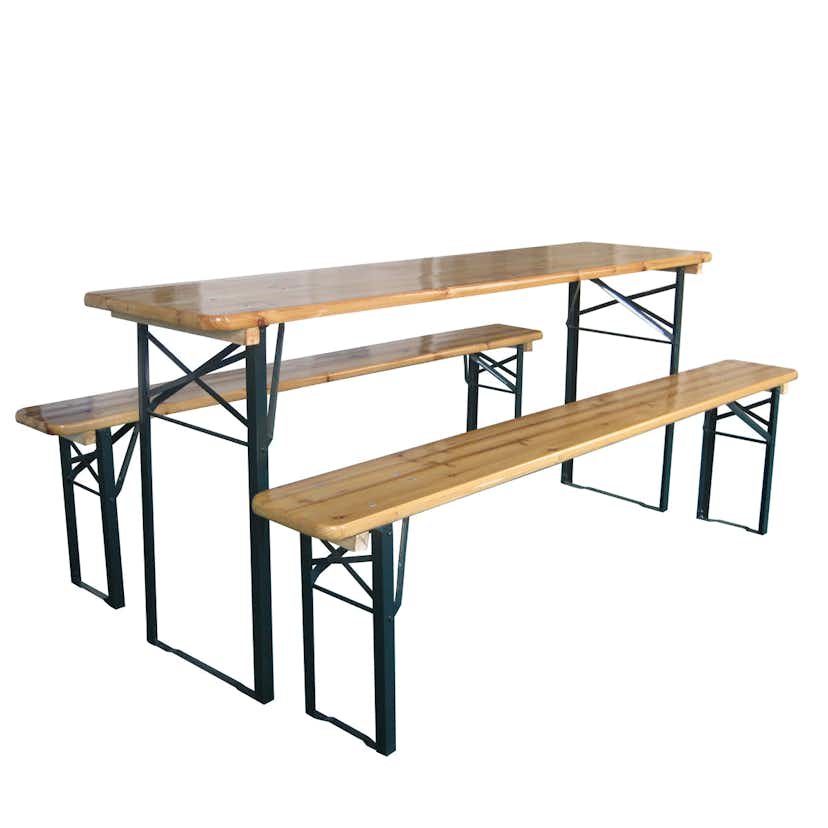 Fällbord Lykke Festival Träbord Utomhus Stål/Trä