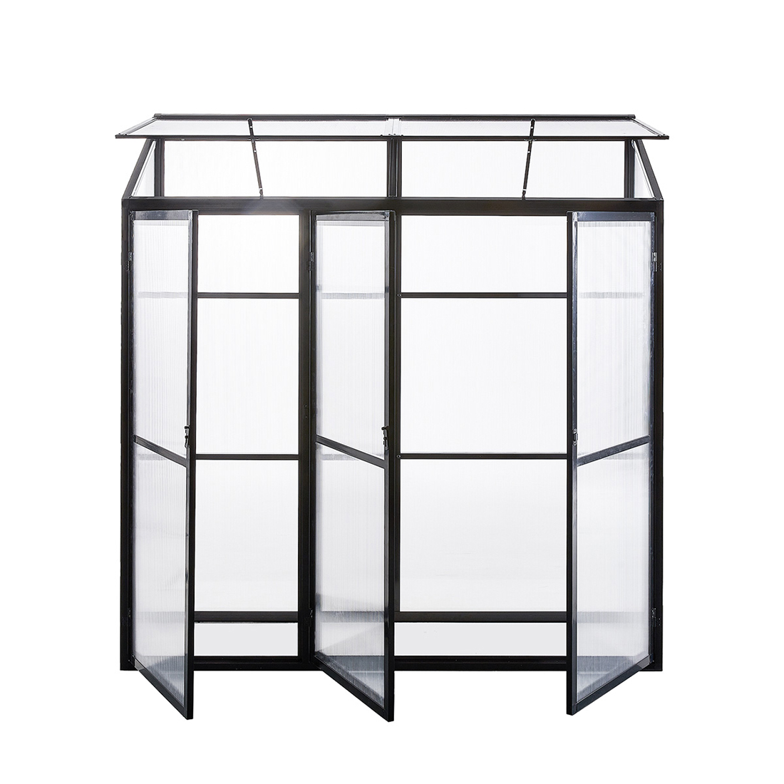 Växthus Lykke Mini Fjordal 180x55x190 cm