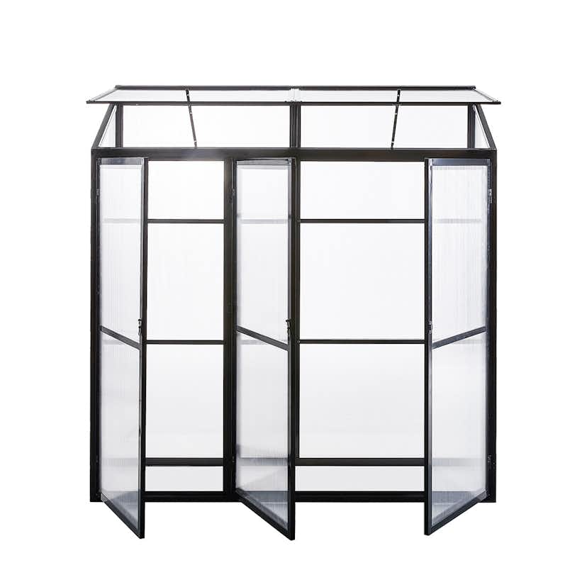 Växthus Lykke Mini Fjordal 180x55x190 cm