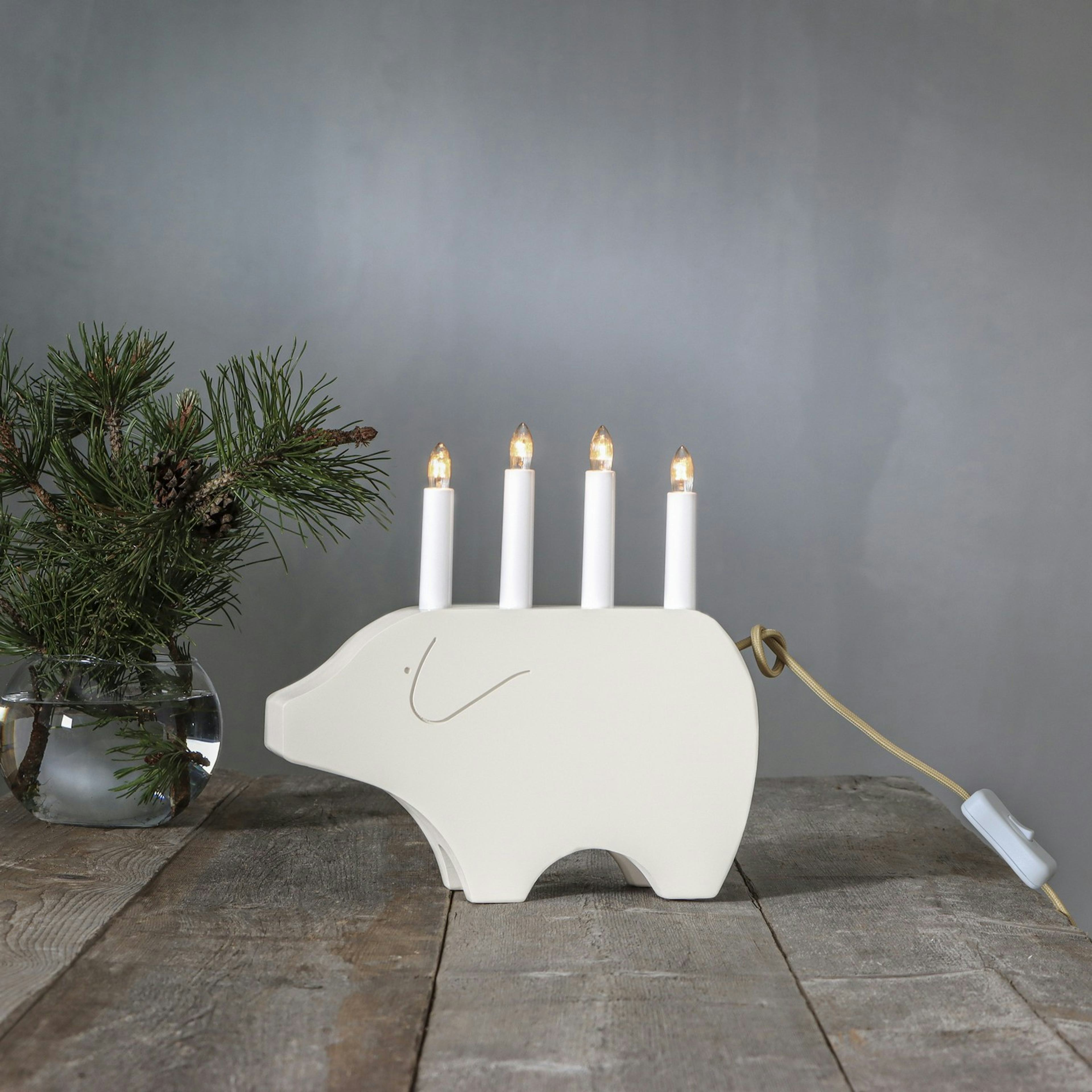 Adventsljusstake Star Trading Gry