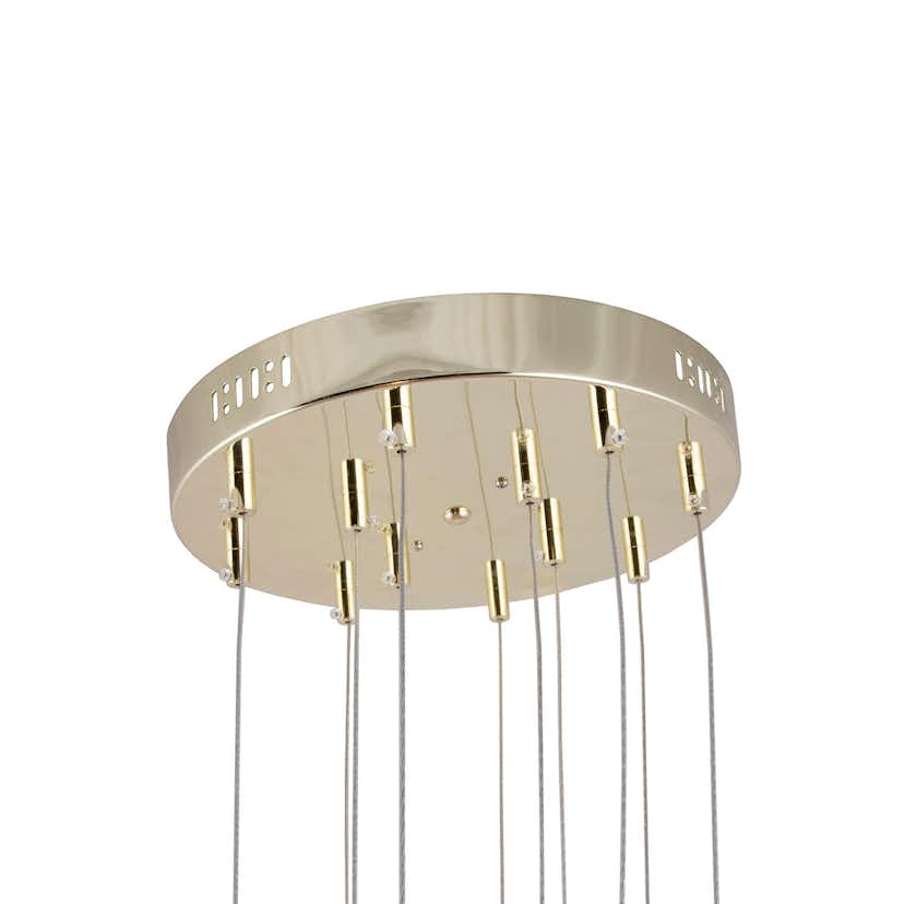 Taklampa Globen Lighting Skyfall Amber