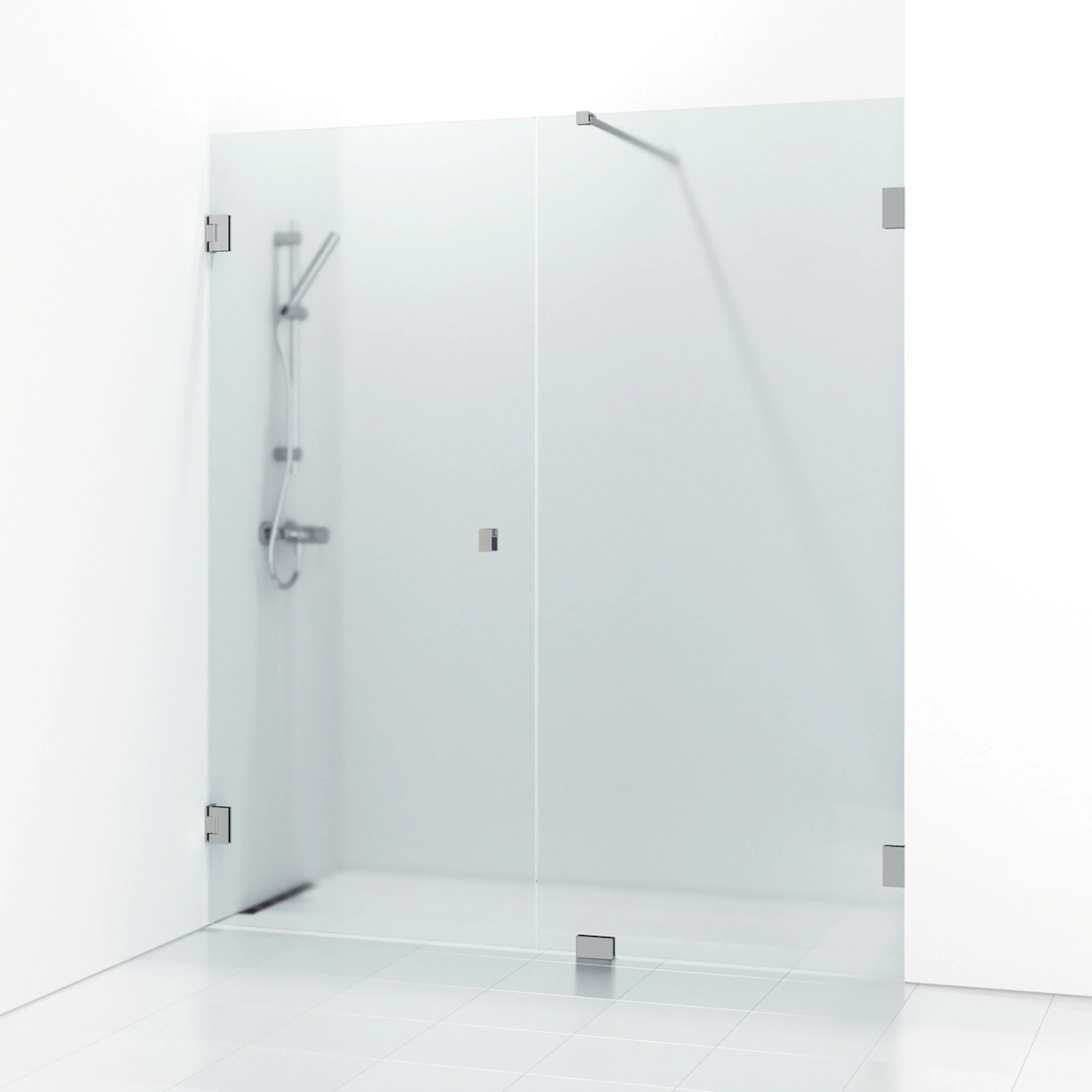 Duschdörr Svedbergs 180° Rak Kombi