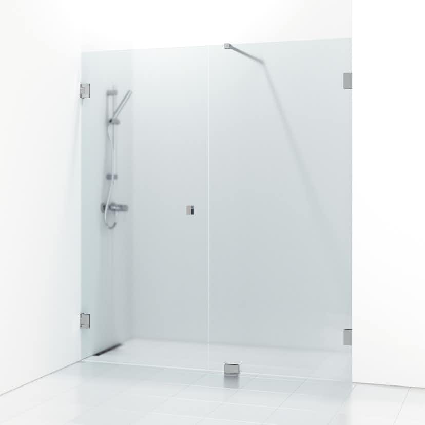 Duschdörr Svedbergs 180° Rak Kombi