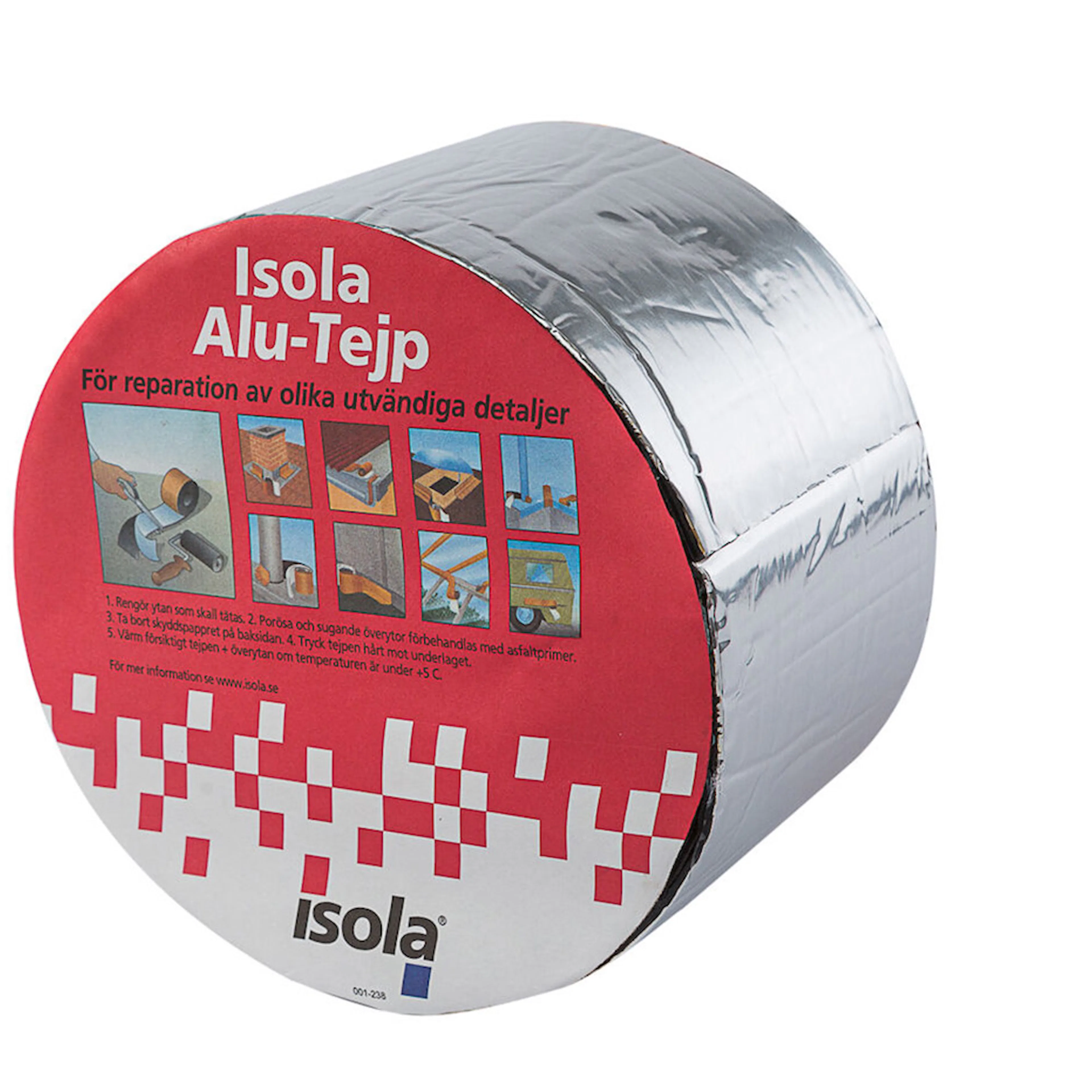 Aluminiumtejp Isola 10 m