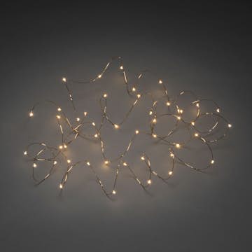 Ljusslinga Gnosjö Konstsmide Amber Micro-LED 9,9 m