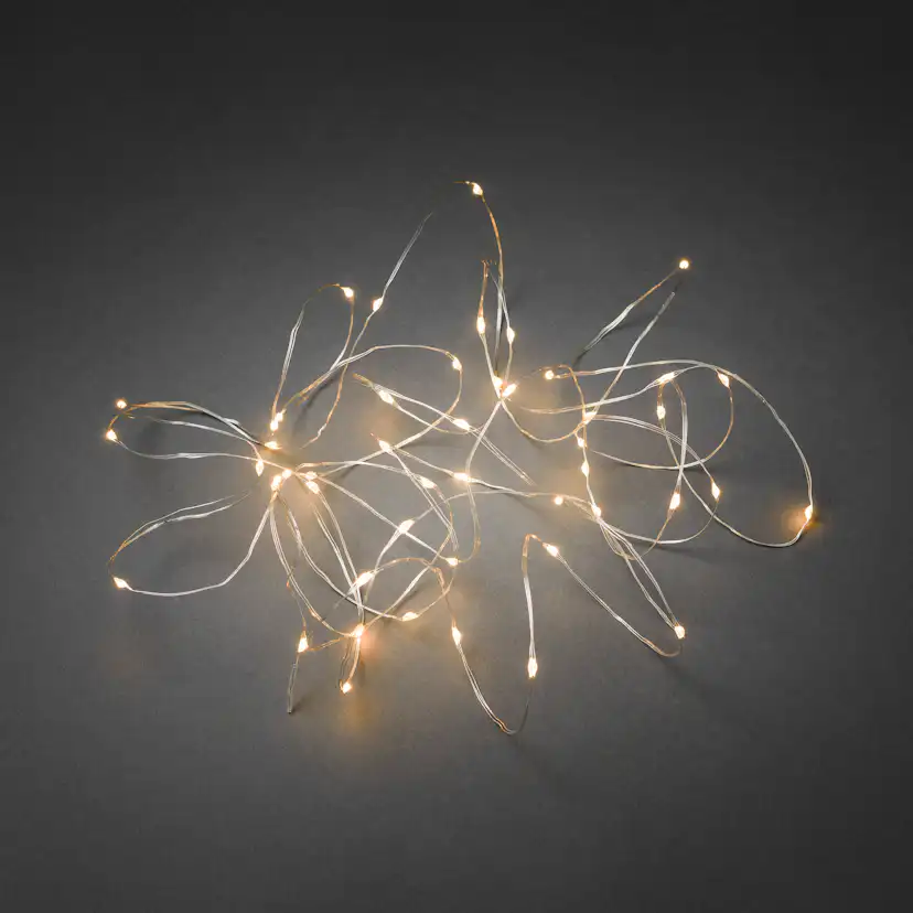 Ljusslinga Gnosjö Konstsmide Amber Micro-LED 9,9 m