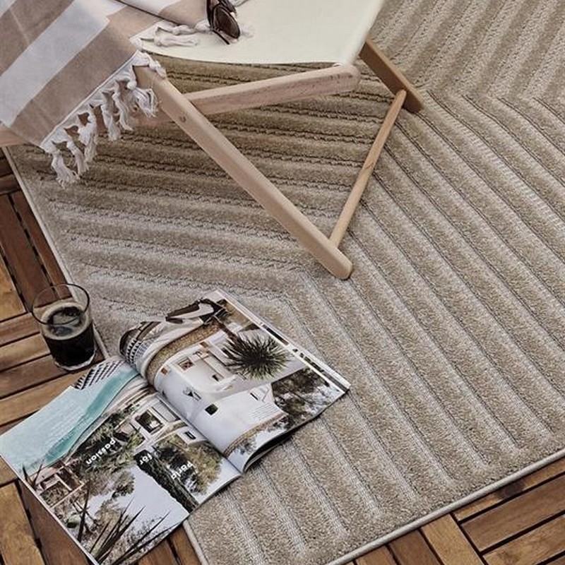 Utomhusmatta KM Carpets Hampton Romb