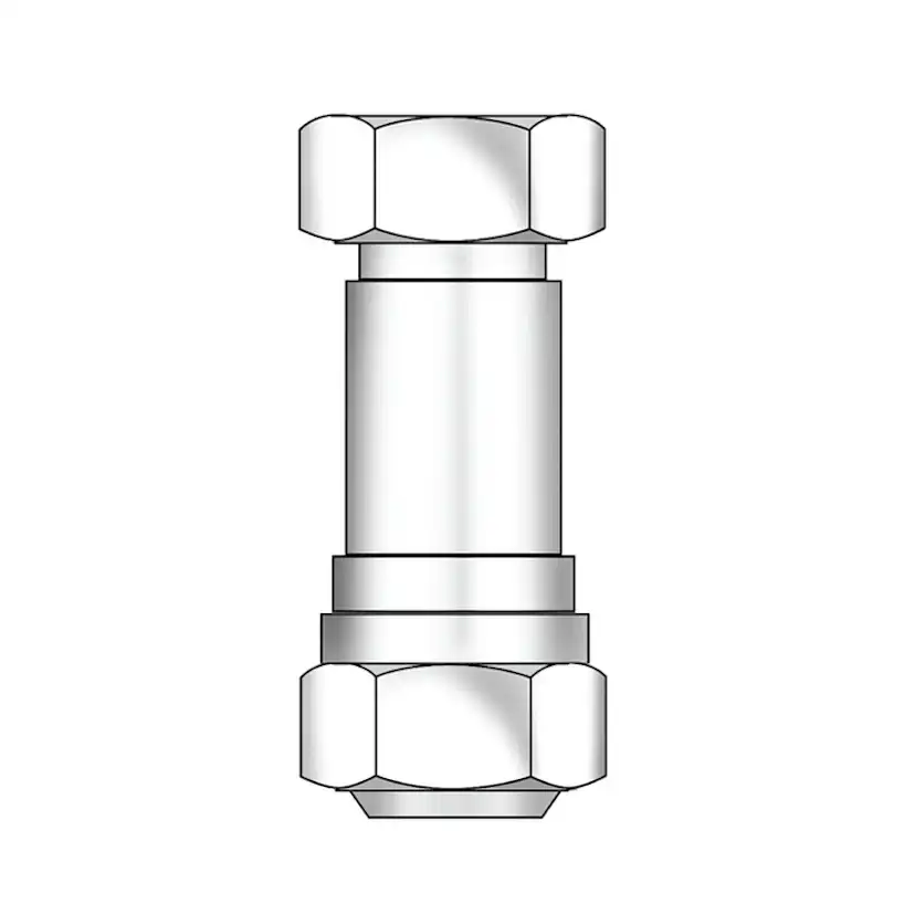 Förlängningskoppling MMA M22X15 för 15 och 12 Rör