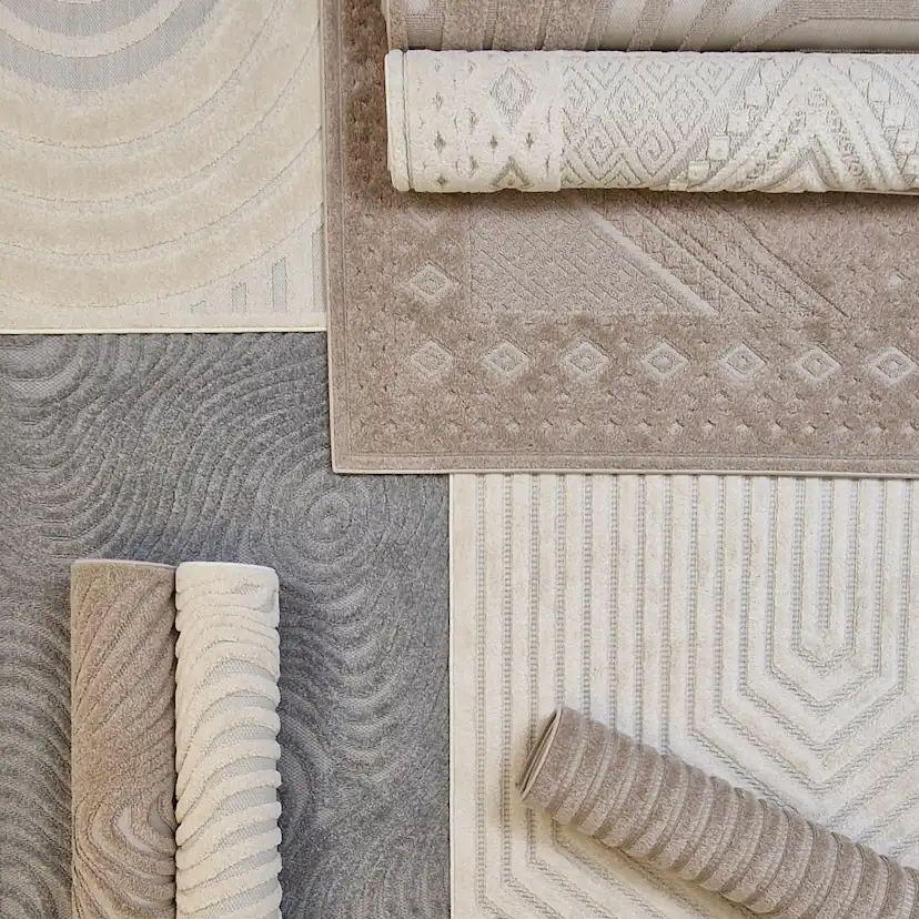 Utomhusmatta KM Carpets Hampton Medaljong