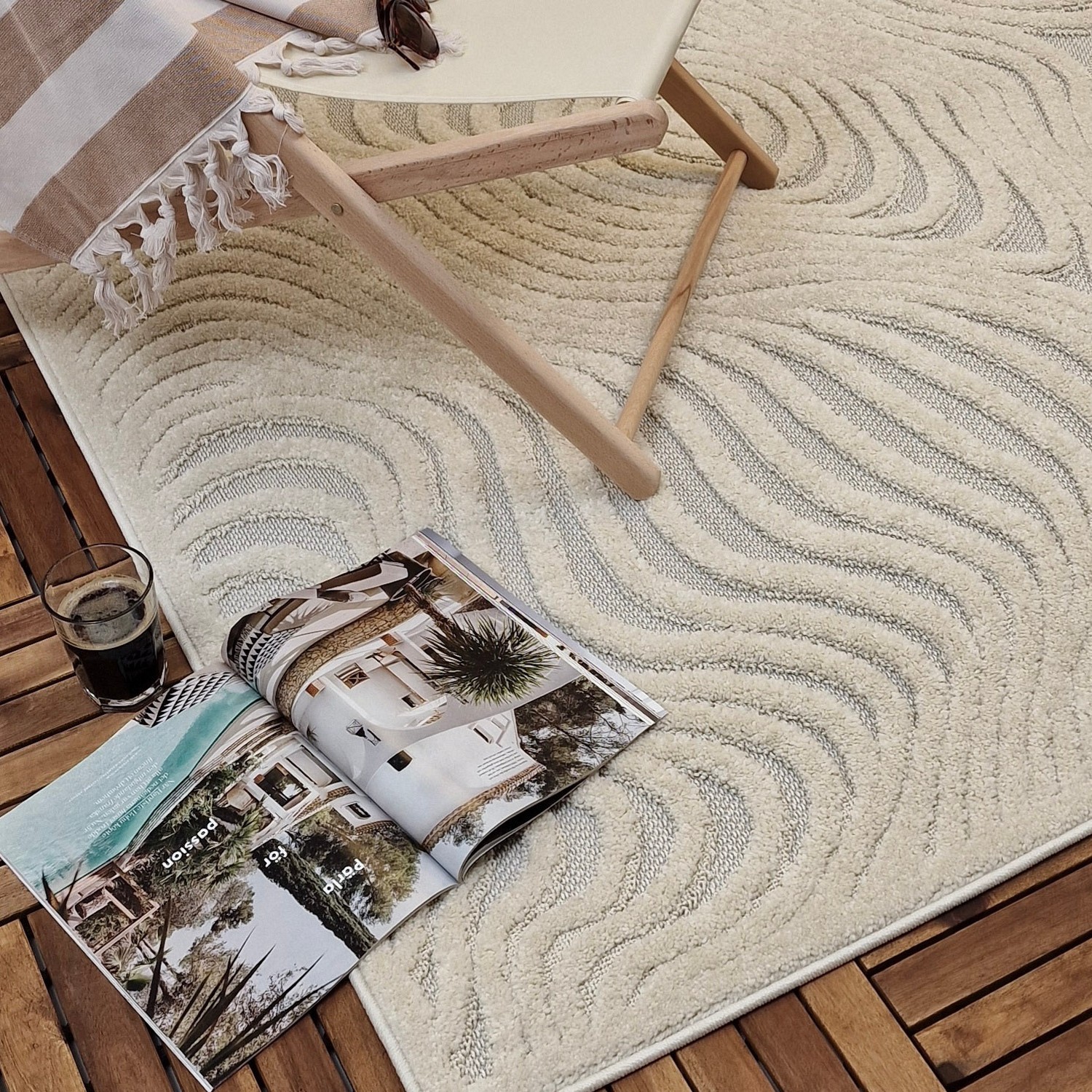 Utomhusmatta KM Carpets Hampton Modern