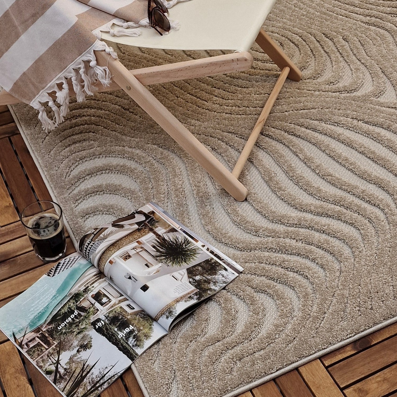 Utomhusmatta KM Carpets Hampton Modern