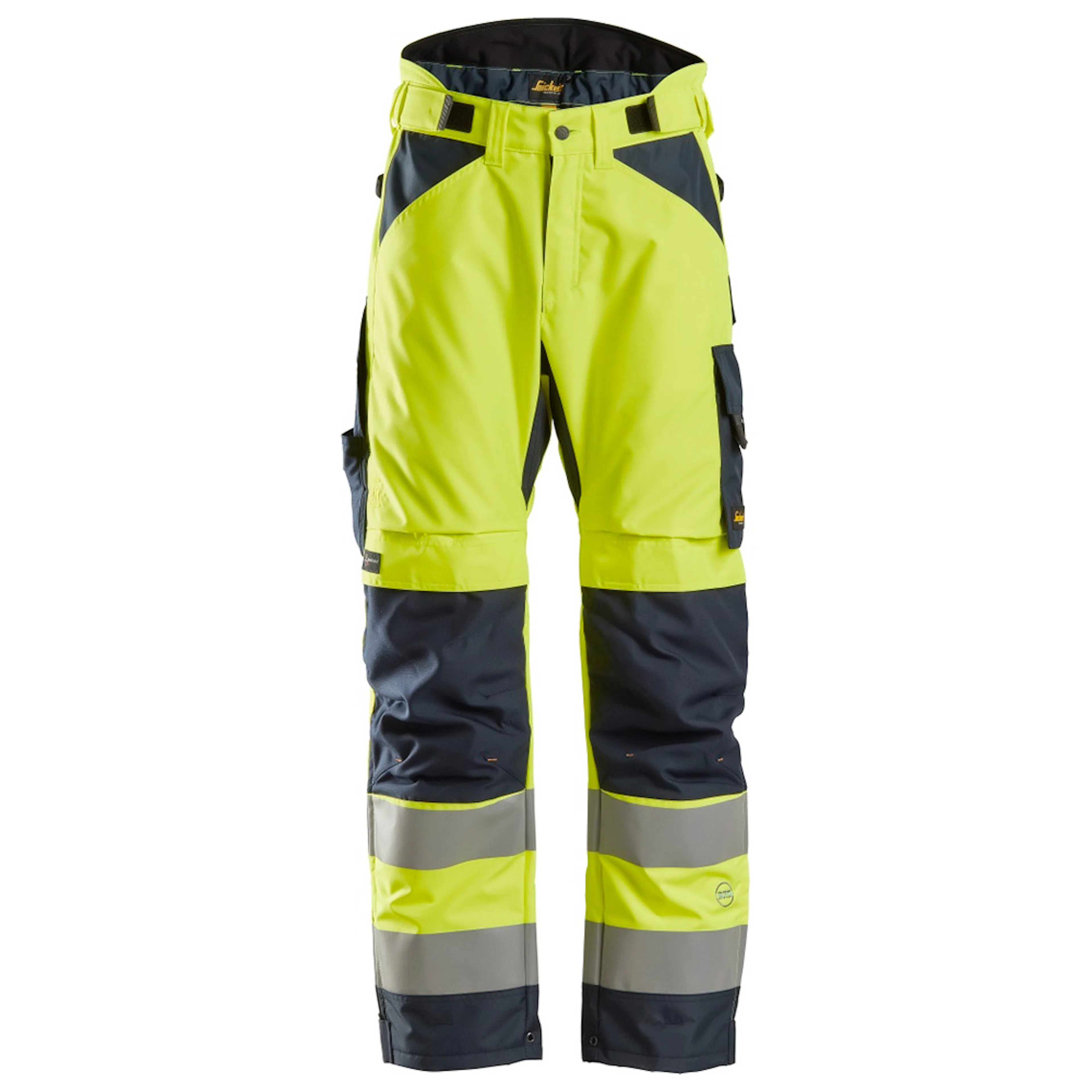High Visibility Yellow - Navy