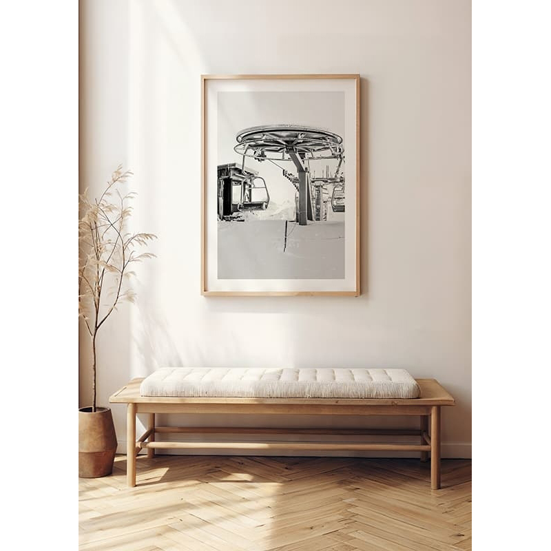 Poster Gallerix Classic Ski Lift