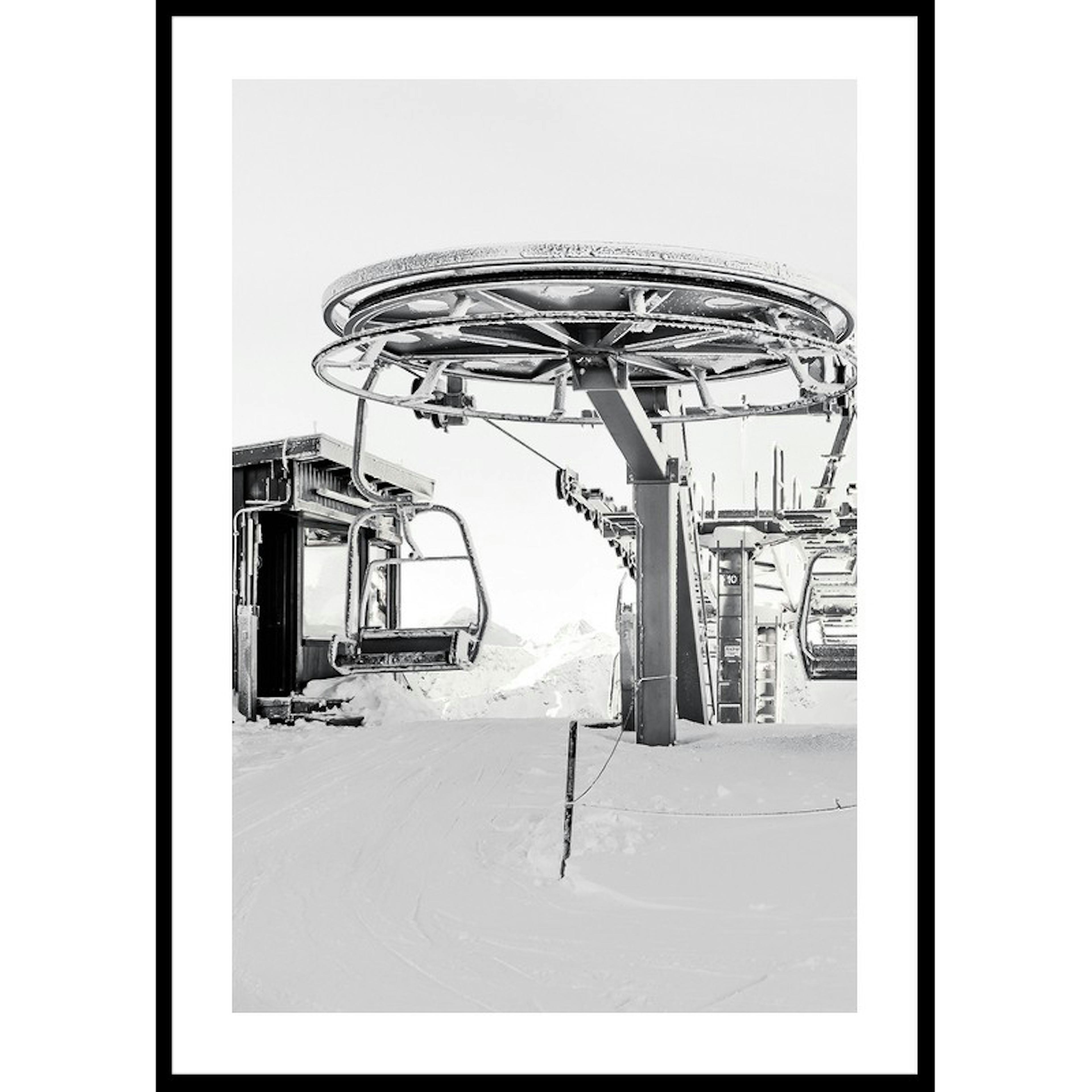 Poster Gallerix Classic Ski Lift
