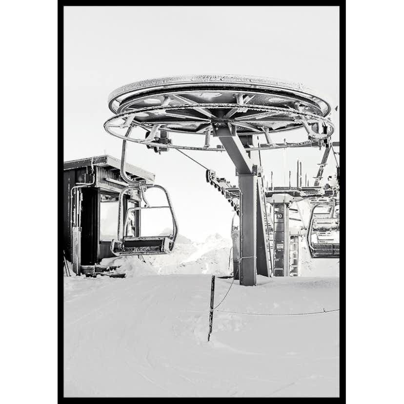 Poster Gallerix Classic Ski Lift