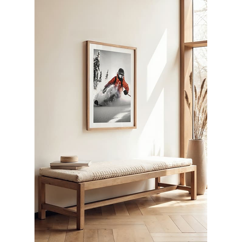 Poster Gallerix Skier Off Pist