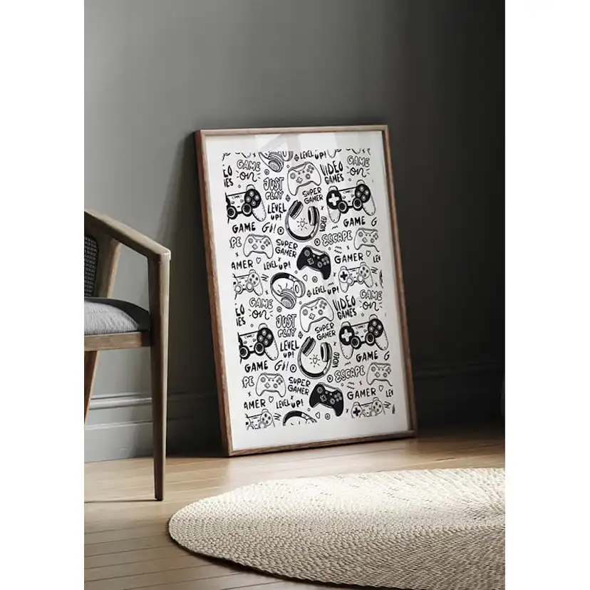 Poster Gallerix Gamer Level Up