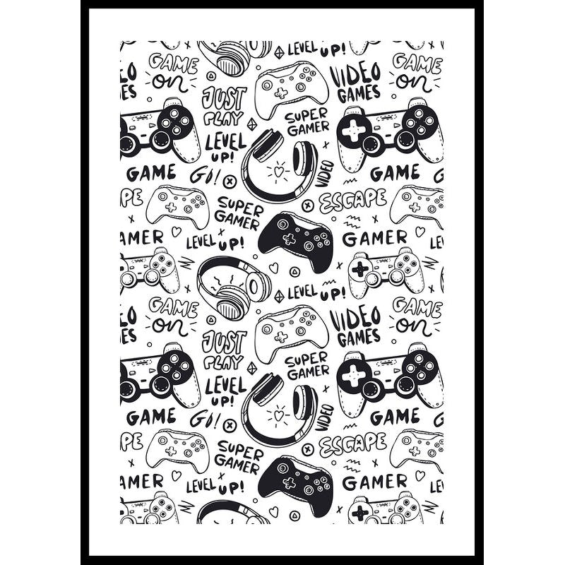 Poster Gallerix Gamer Level Up