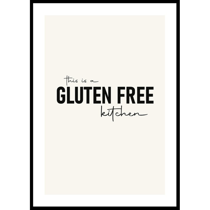 Poster Gallerix Gluten Free Kitchen