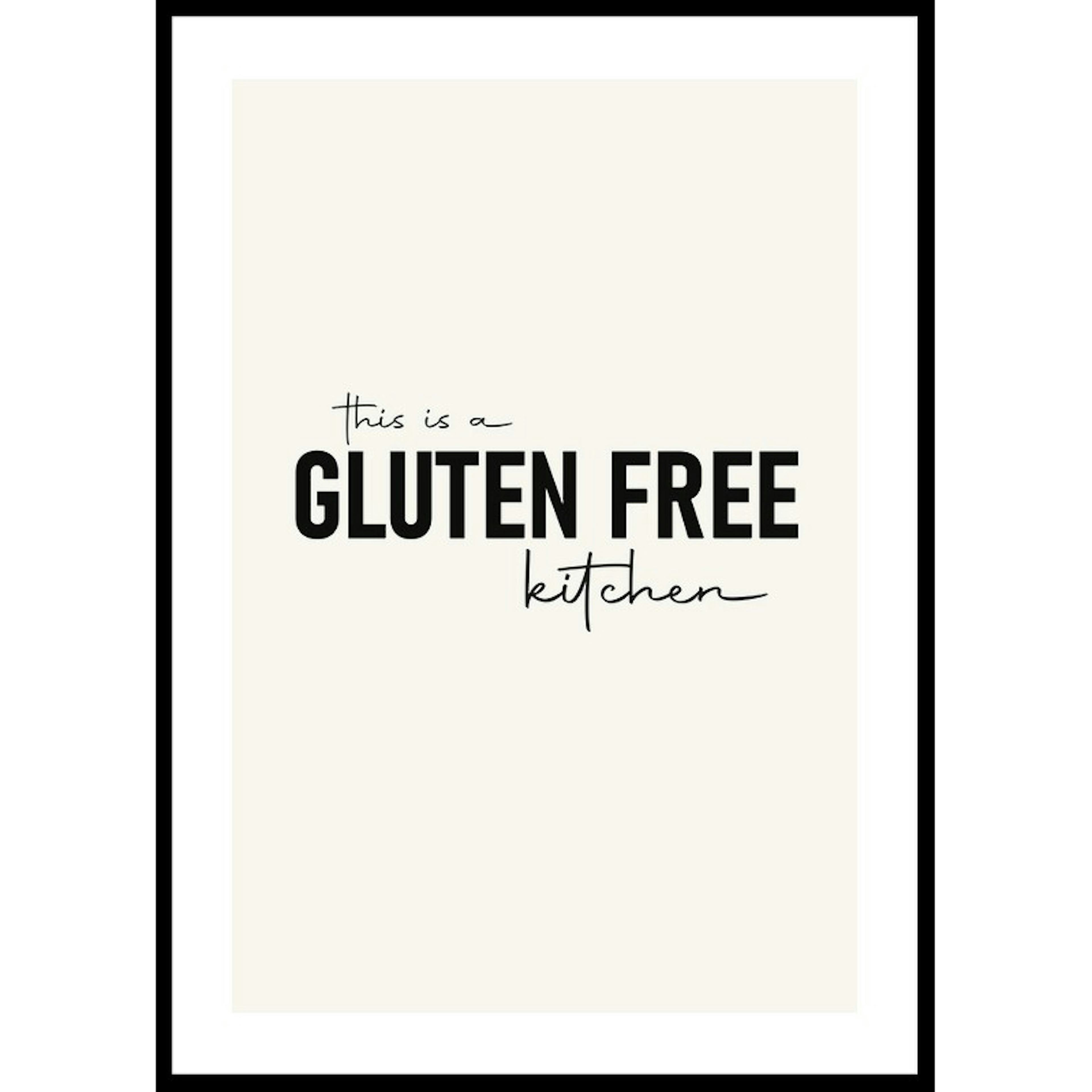 Poster Gallerix Gluten Free Kitchen
