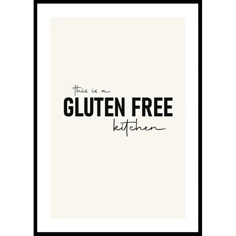 Poster Gallerix Gluten Free Kitchen
