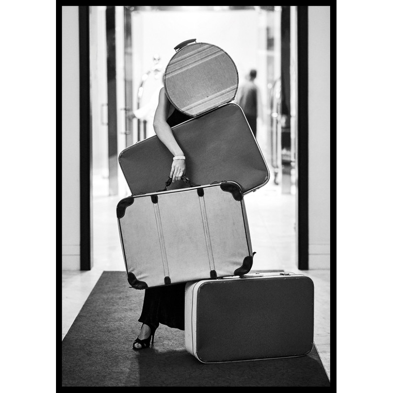 Poster Gallerix Travel Bags Vintage