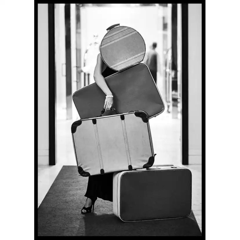 Poster Gallerix Travel Bags Vintage