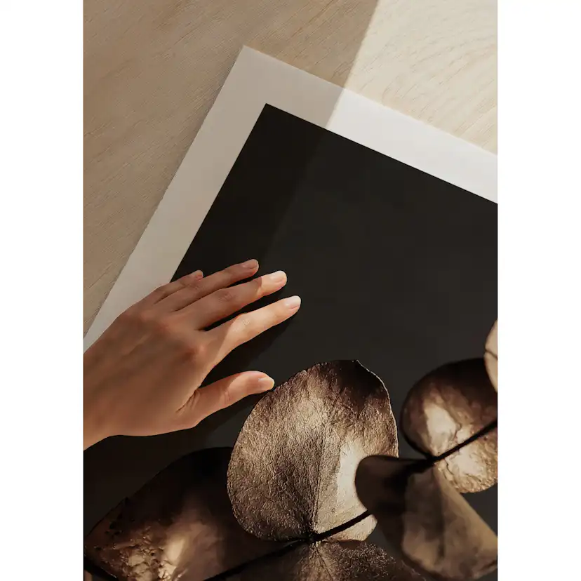 Poster Gallerix Eucalyptus Gold & Brown