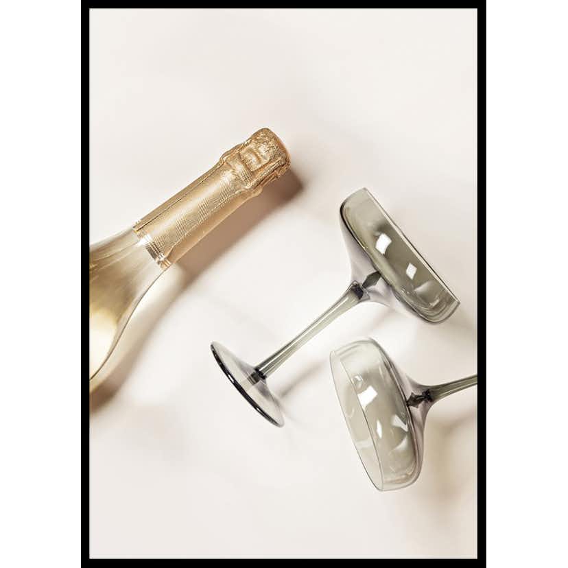 Poster Gallerix Champagne Vinatge