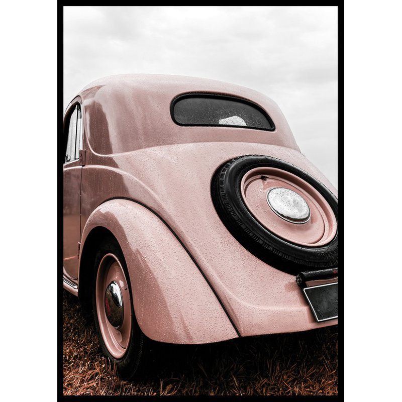 Poster Gallerix Vintage Pink Car No2