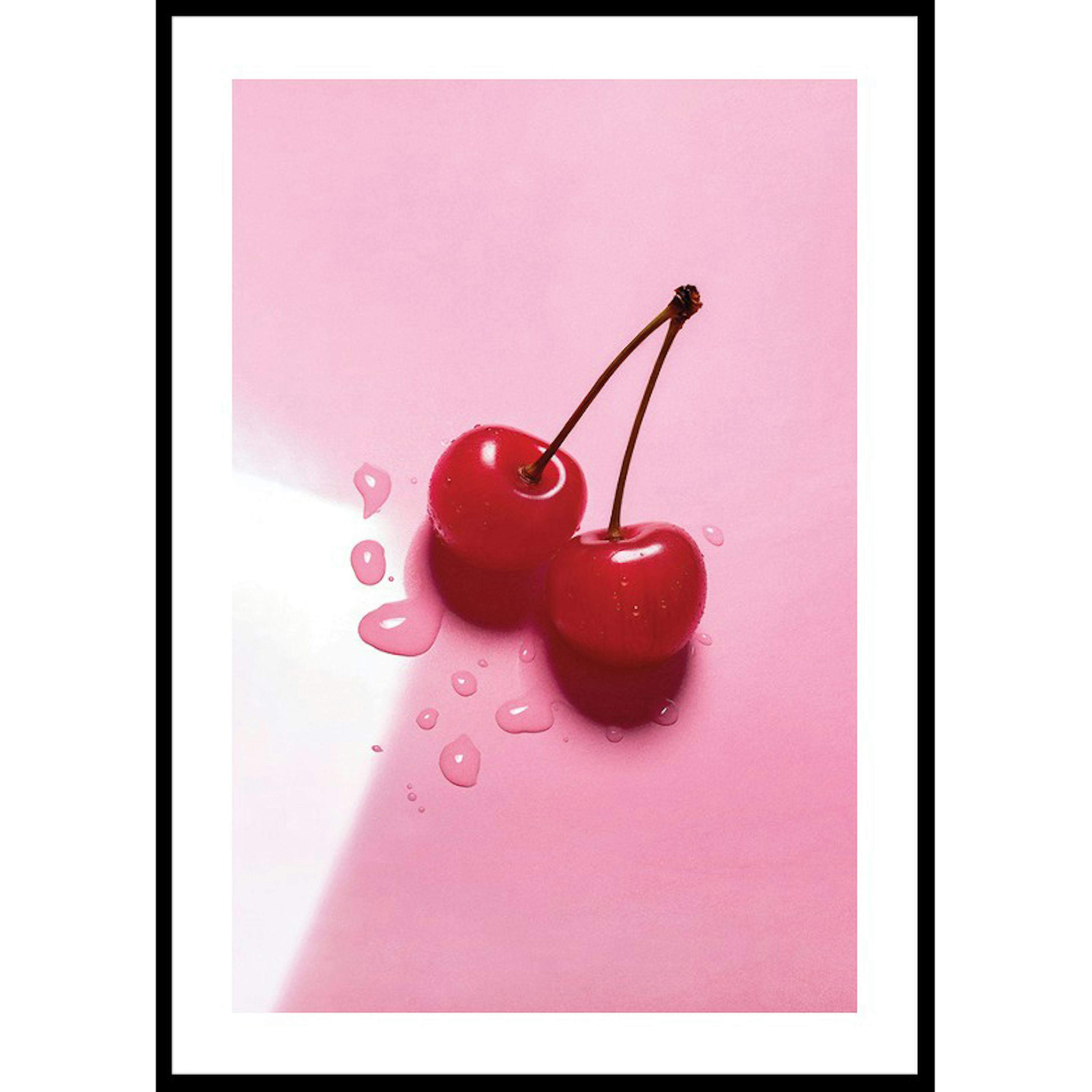 Poster Gallerix Cocktail Berries In Pink